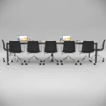 Corner sto za sastanke Hrast